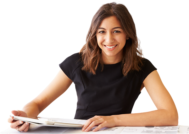 Professional holding a tablet icon