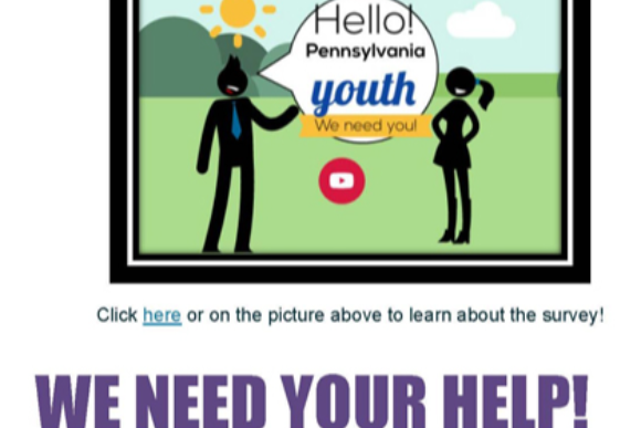 information about  PA Youth Voice Needed